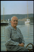 690036 Boat Builder, Cape Breton, Nova Scotia A4 Photo Print