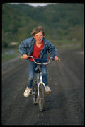 690049 Boy On Bicycle A4 Photo Print