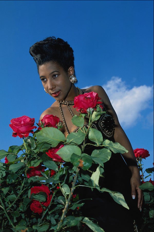 690089 Ruby With Roses A4 Photo Print