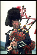 691000 Highland Piper, Western Scotland A4 Photo Print