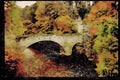 691009 Bridge Over River Avon, Moray, Scotland A4 Limited Edition Watercolour Print
