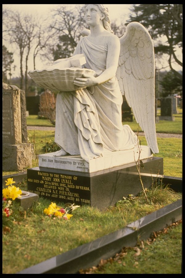 691015 Statue In Graveyard, Inverness, Scotland A4 Photo Print