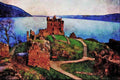 691030 Urquhart Castle, Loch Ness, Scotland A4 Limited Edition Watercolour Print