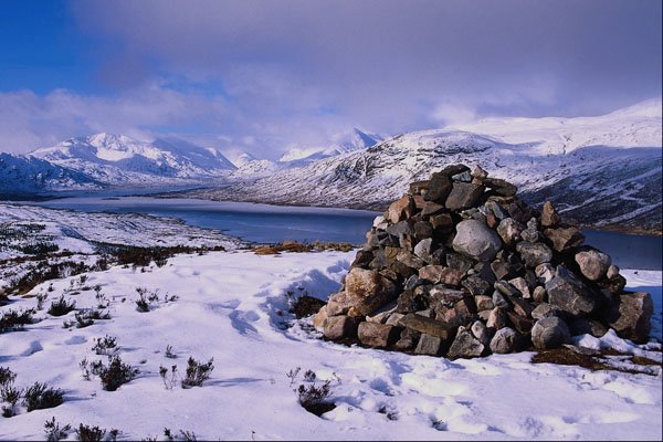 691031 Loch, Loyne, Northwestern Scotland A4 Photo Print