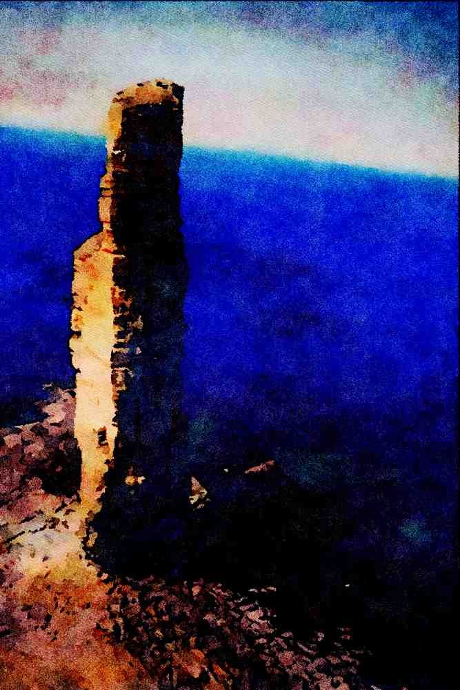 691045 Old Man Of Hoy, Scotland A4 Limited Edition Watercolour Print