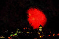 691051 Fireworks From Calton Hall, Edinburgh A4 Limited Edition Watercolour Print