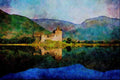 691052 Kilchiurn Castle, Loch Awe A4 Limited Edition Watercolour Print