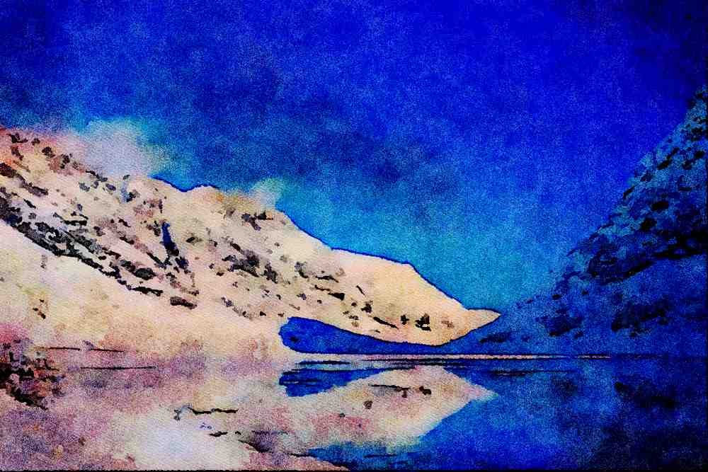 691053 Ronach Fasacy Ridge, Glencoe A4 Limited Edition Watercolour Print