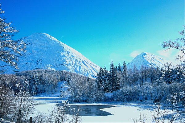 691054 Torren Lochan, Glencoe A4 Photo Print