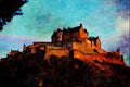 691066 Edinburgh Castle, Scotland A4 Limited Edition Watercolour Print