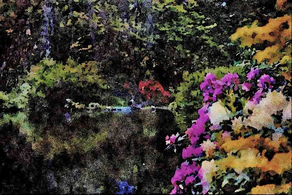 691087 Rozelle Lake, Ayr, Scotland A4 Limited Edition Watercolour Print