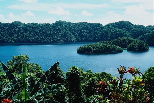 695000 Palau Bay A4 Photo Print