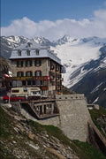 695002 Hotel Belleue, Furka Pass, Switzerland A4 Photo Print