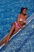 695025 Girl In Pool, Spain A4 Photo Print