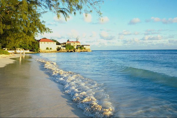 695040 Beach In Barbados A4 Photo Print