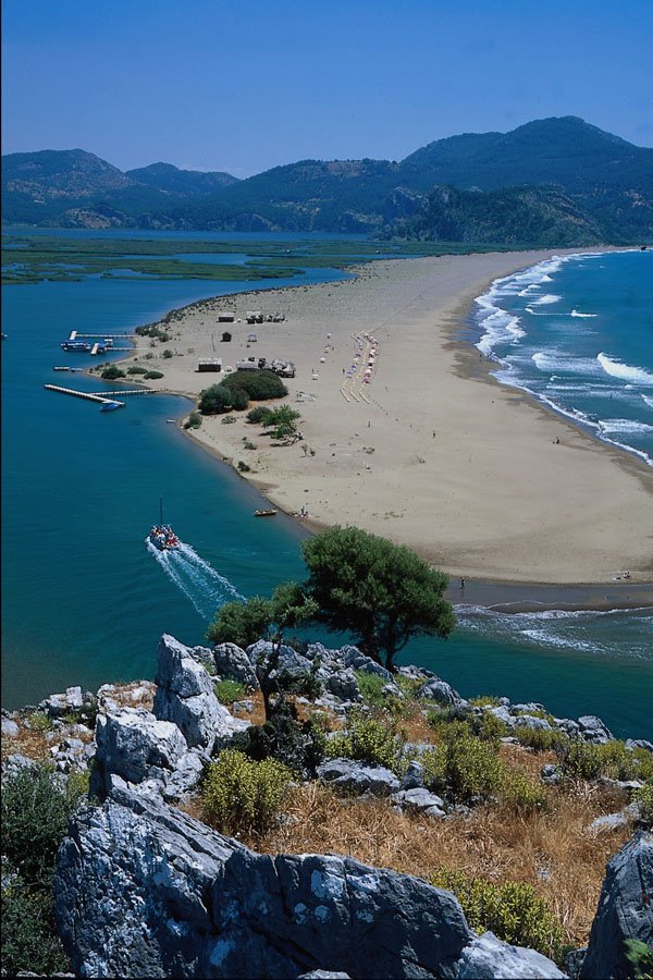 695057 View Of Istuzu Beach, Daylan, Turkey A4 Photo Print