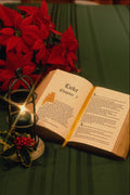 696011 Bible And Candle Lantern A4 Photo Print