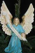 696019 Christmas Treetop Angel, San Francisco, California, U.S.A. A4 Photo Print