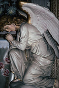 696020 Angel Prays At Altar Of Chapel, San Francisco, California A4 Photo Print