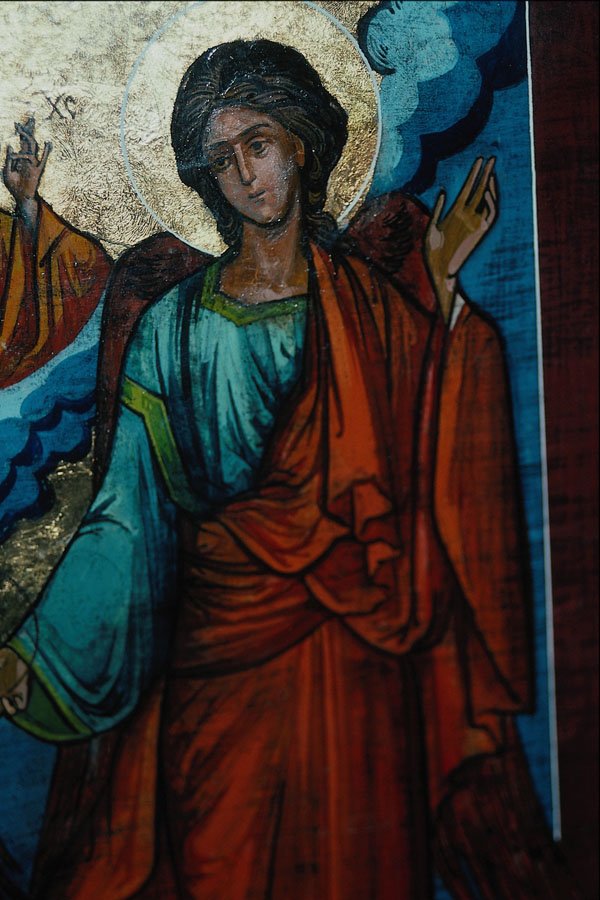 696021 Icon Of Angel, Jerusalem, Israel A4 Photo Print
