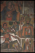 696040 Church Mural, Lalibela A4 Photo Print