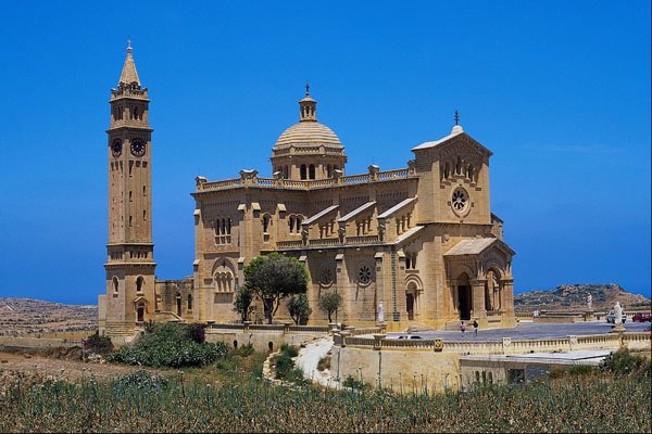 696062 Ta'Pinu Basilica, Ghammer A4 Photo Print