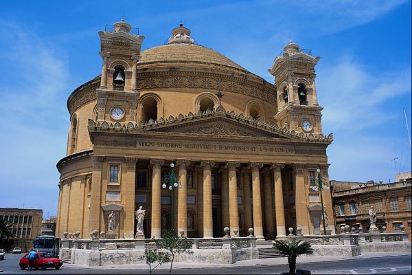 696064 Church Of St. Mary, Mosta A4 Photo Print