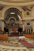 696065 Church Of St. Mary, Interior, Mosta A4 Photo Print