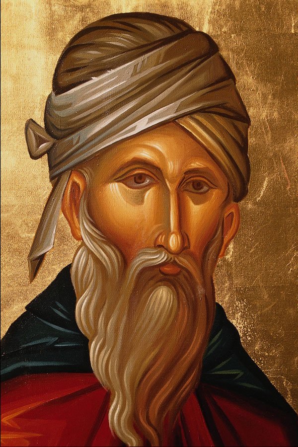 696074 Icon Of St. John Damascus, Spain A4 Photo Print