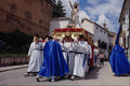696086 Easter Week Procession, Ronda, Malaga Province, Spain A4 Photo Print