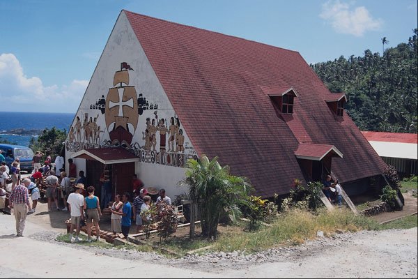 696087 Dominica, Church Of Carib Indians A4 Photo Print