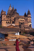 696091 Chartubhuj Temple, MP, India A4 Photo Print