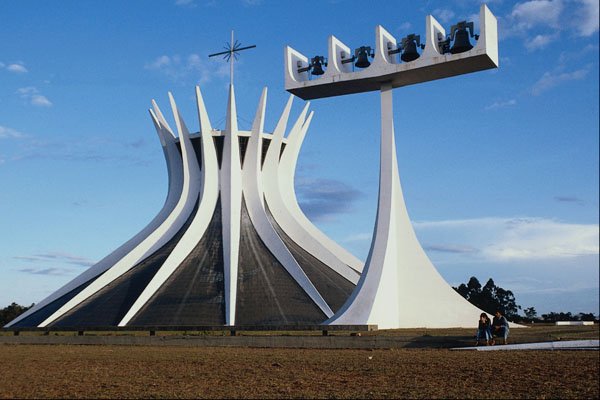 696098 Cathedral In Brasilia, Brazil A4 Photo Print