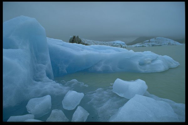 697003 Ice Flow A4 Photo Print