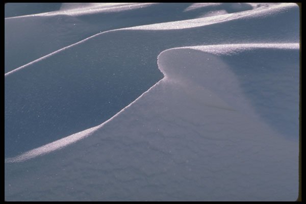 697016 Blowing Snowdrifts A4 Photo Print