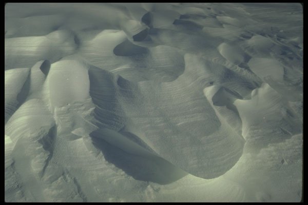 697017 Snowdrifts A4 Photo Print