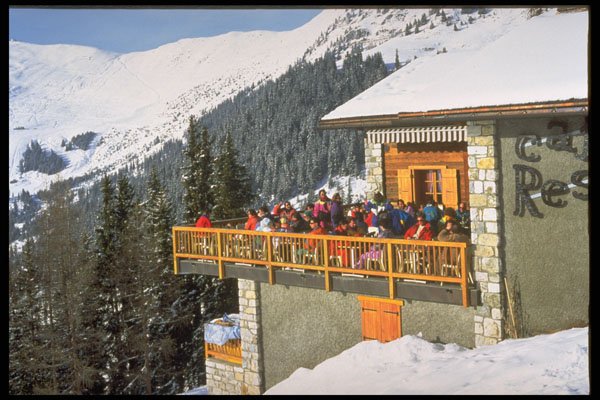 697055 Verbier, Switzerland A4 Photo Print