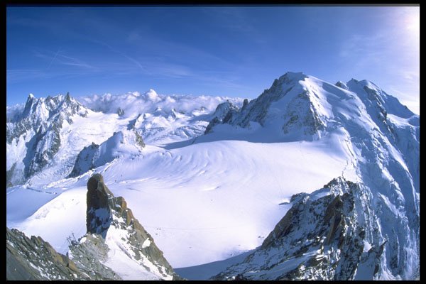 697064 Mont Blanc, France A4 Photo Print