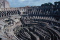 698016 The Cavernous Interior Of The Ancient Roman Colosseum A4 Photo Print