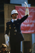 698020 Traffic Controller, Rome, Italy A4 Photo Print