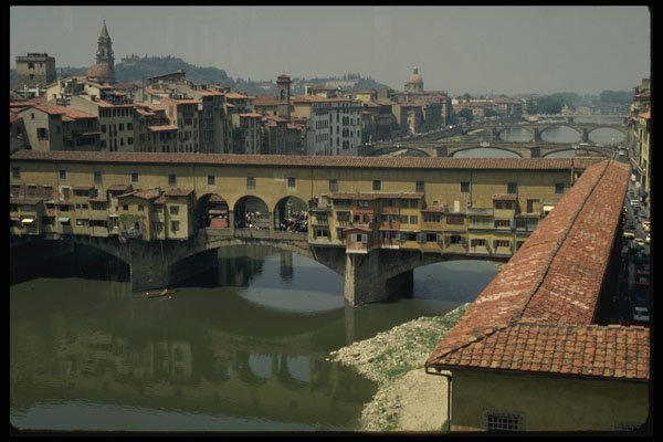 698027 Ponte Vecchio, Florence, Tuscany, Italy A4 Photo Print