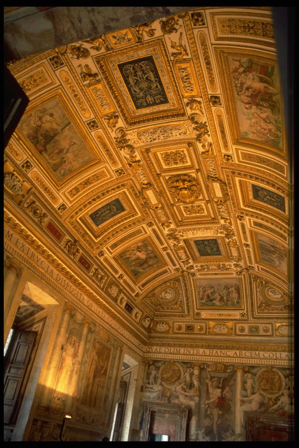 698046 Ceiling Detail, Vatican A4 Photo Print