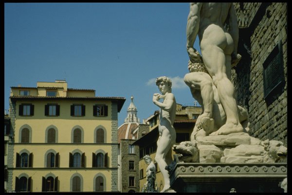 698053 Piazza Della Signoria, Florence, Italy A4 Photo Print