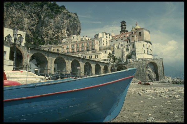 698074 Atrani Near Amalfi, Italy A4 Photo Print
