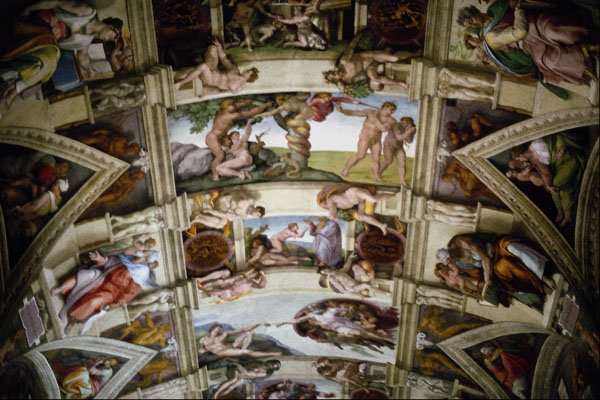 698081 Sistine Chapel, Vatican, Rome, Italy A4 Photo Print