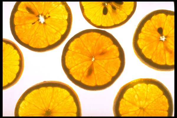699027 Sliced Oranges A4 Photo Print