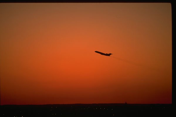 699029 Sunset Departure A4 Photo Print