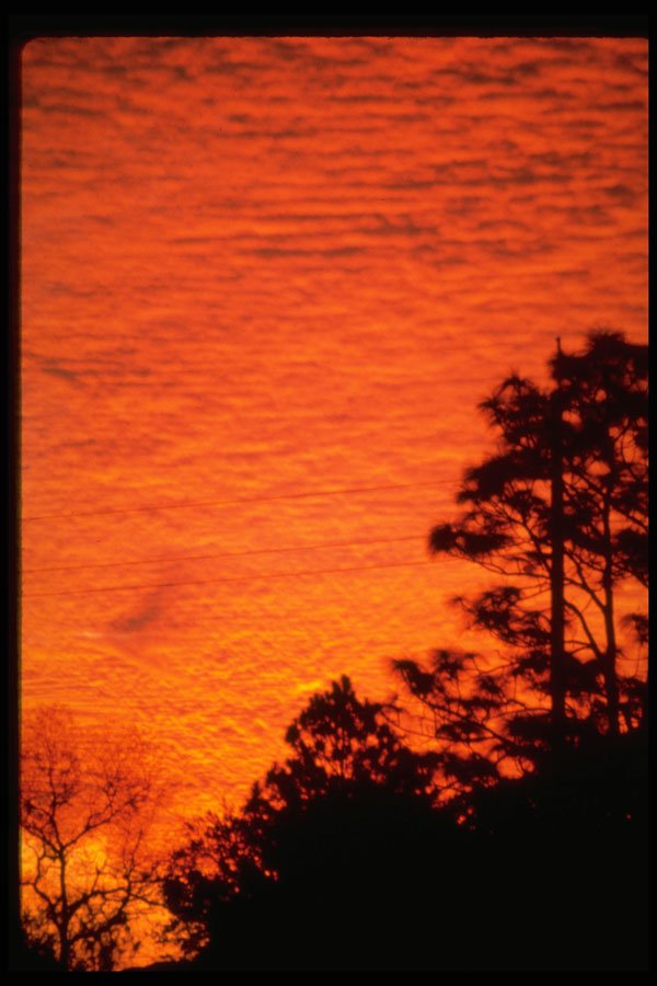 699034 Sunset Over Citrus County, Florida A4 Photo Print