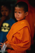699086 Young Monk, Myanmar A4 Photo Print