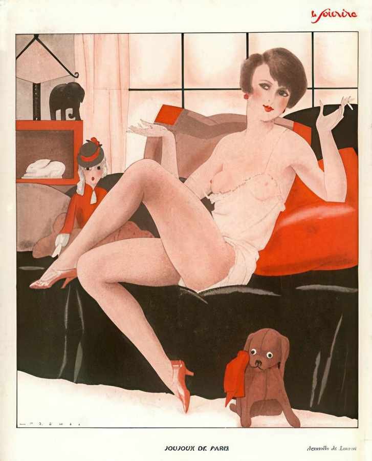 6H Joujoux De Paris Vintage Advert A4 Photo Print